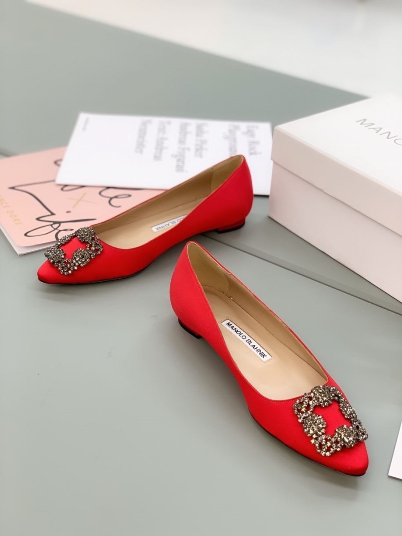 Manolo Blahnik flat shoes